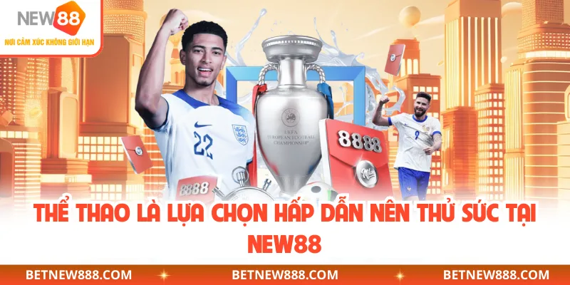 Thể thao là lựa chọn hấp dẫn nên thử sức tại NEW88